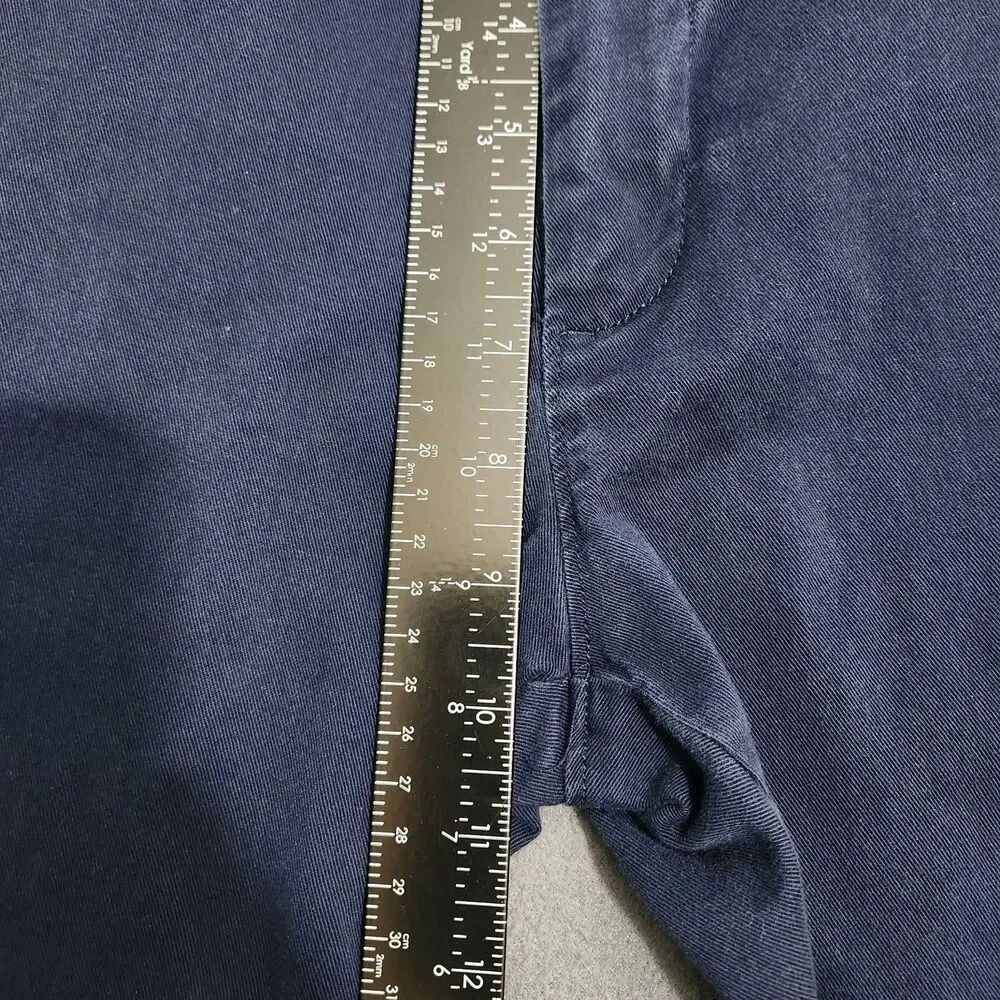 J. Crew Pants Men 32X30(28) Navy Flex Slim Chino